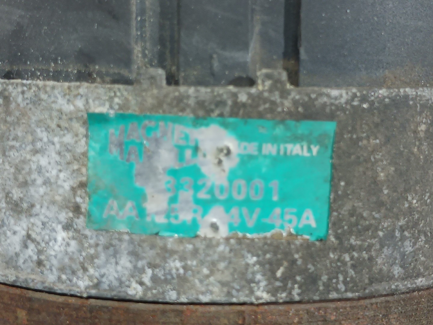 Alternador AUTOBIANCHI Y10 Imagem-3