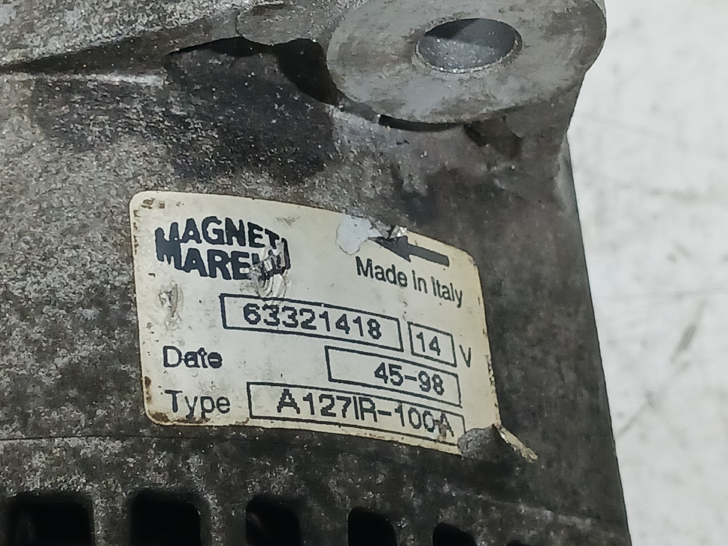 Alternador ALFA ROMEO 147 (937_) Imagem-3