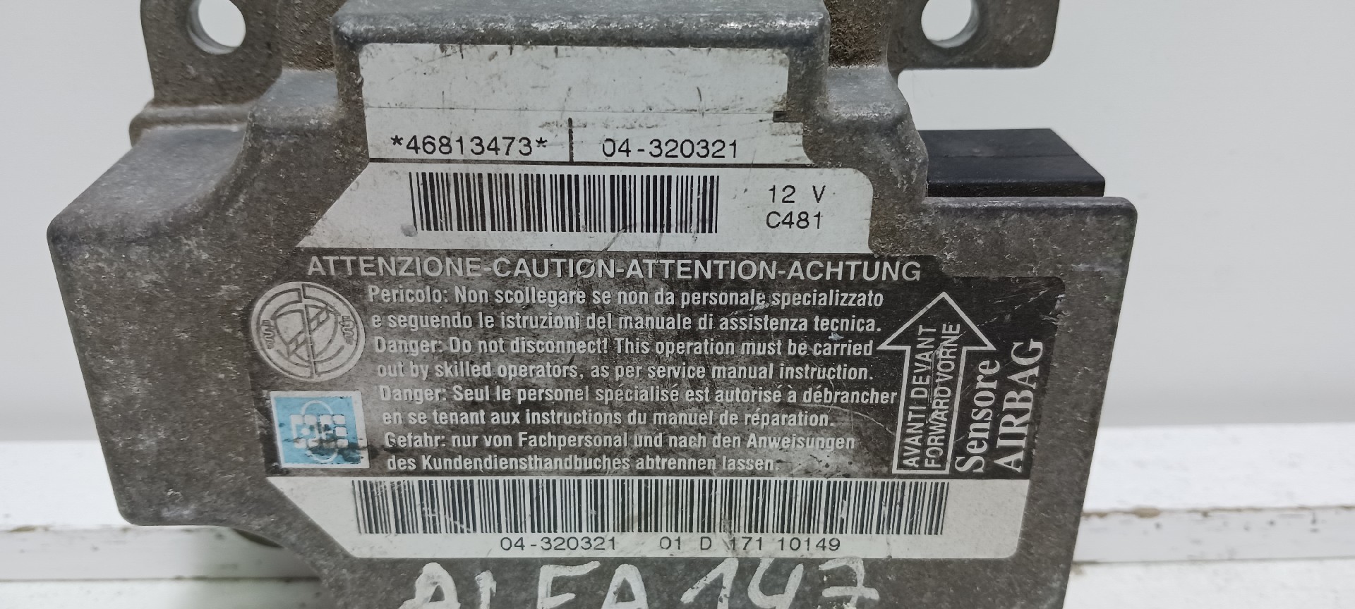 Centralita airbag ALFA ROMEO 147 (937_) Imagem-2