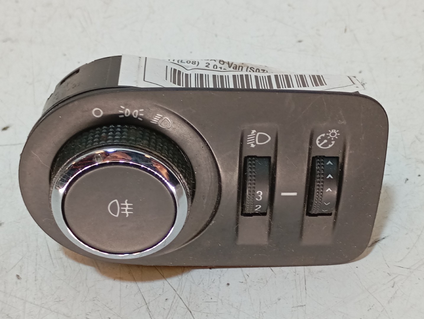 Botão / interruptor de luzes OPEL Corsa D Van