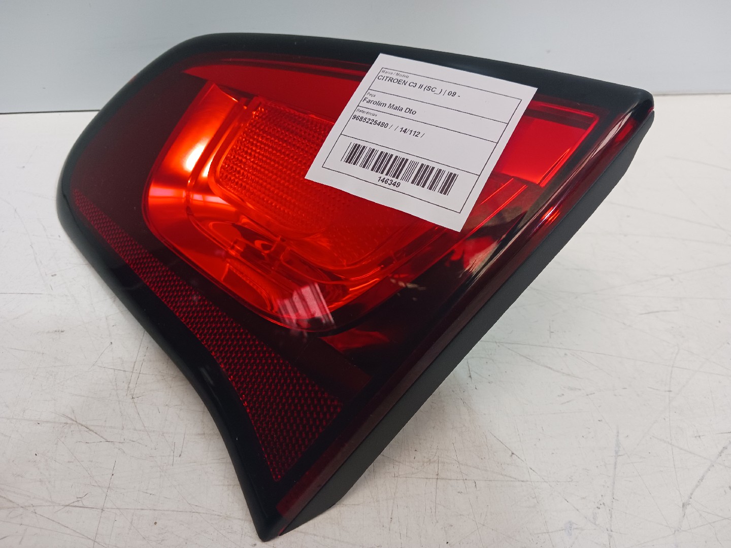 Feu de coffre Droite CITROËN C3 II (SC_) Imagem-2