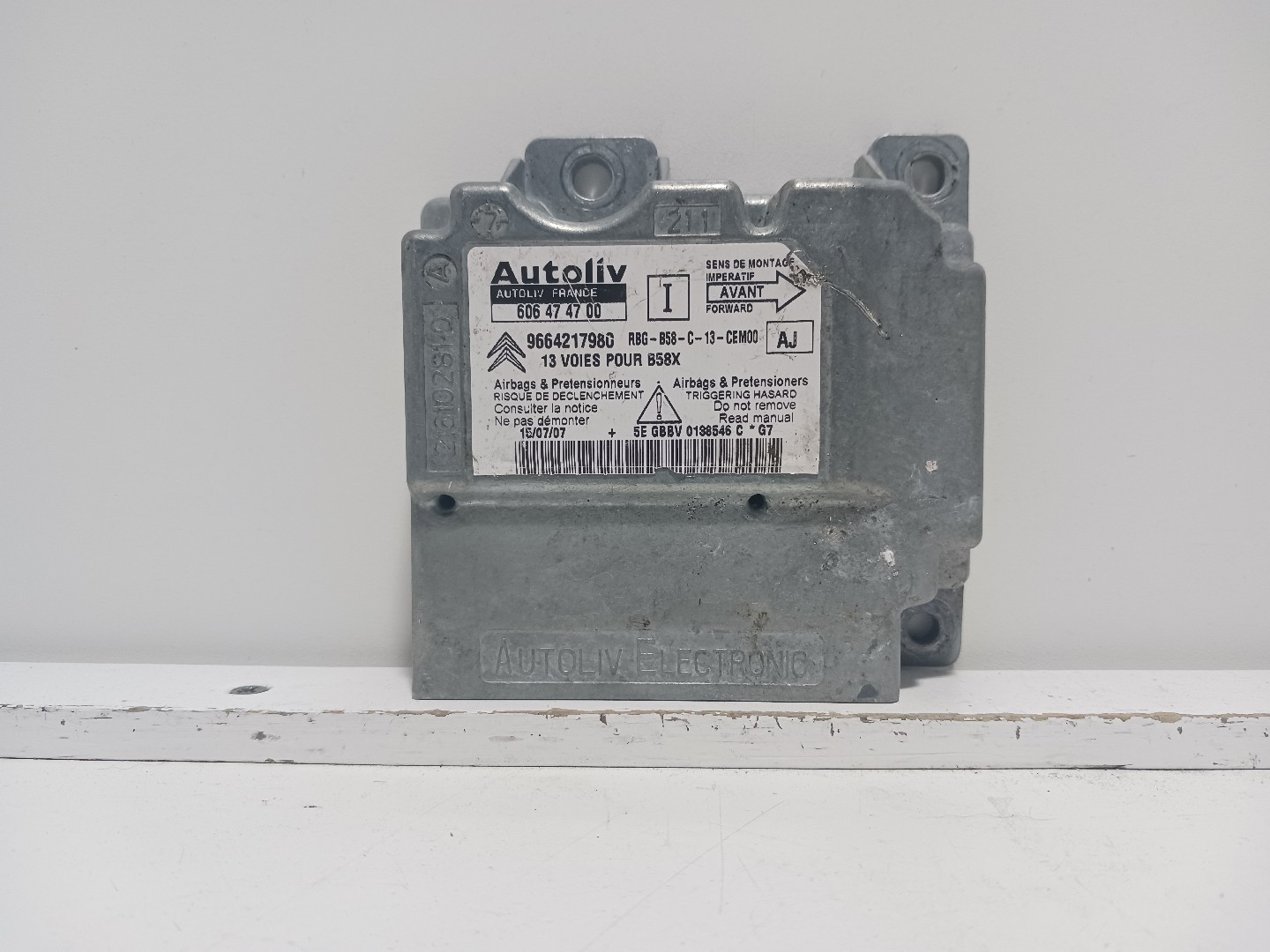 Calculateur  airbag CITROËN C4 Picasso I (UD_)