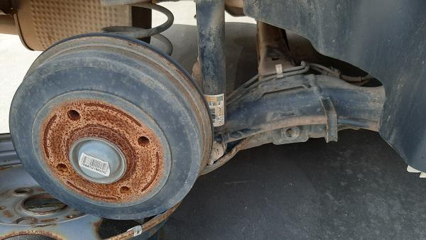 Essieu arrière à disques CITROËN C3 II (SC_)