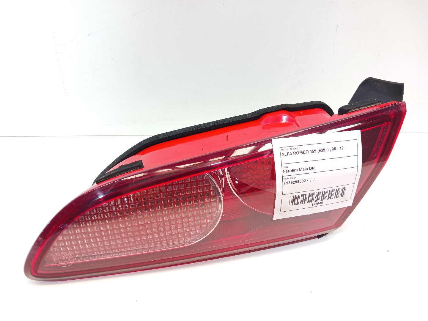 Piloto derecho del maletero ALFA ROMEO 159 (939_)