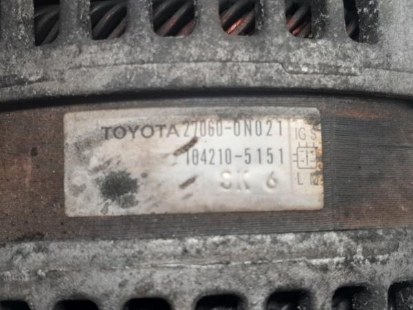 Alternador TOYOTA Auris Hatchback (_E15_) Imagem-4