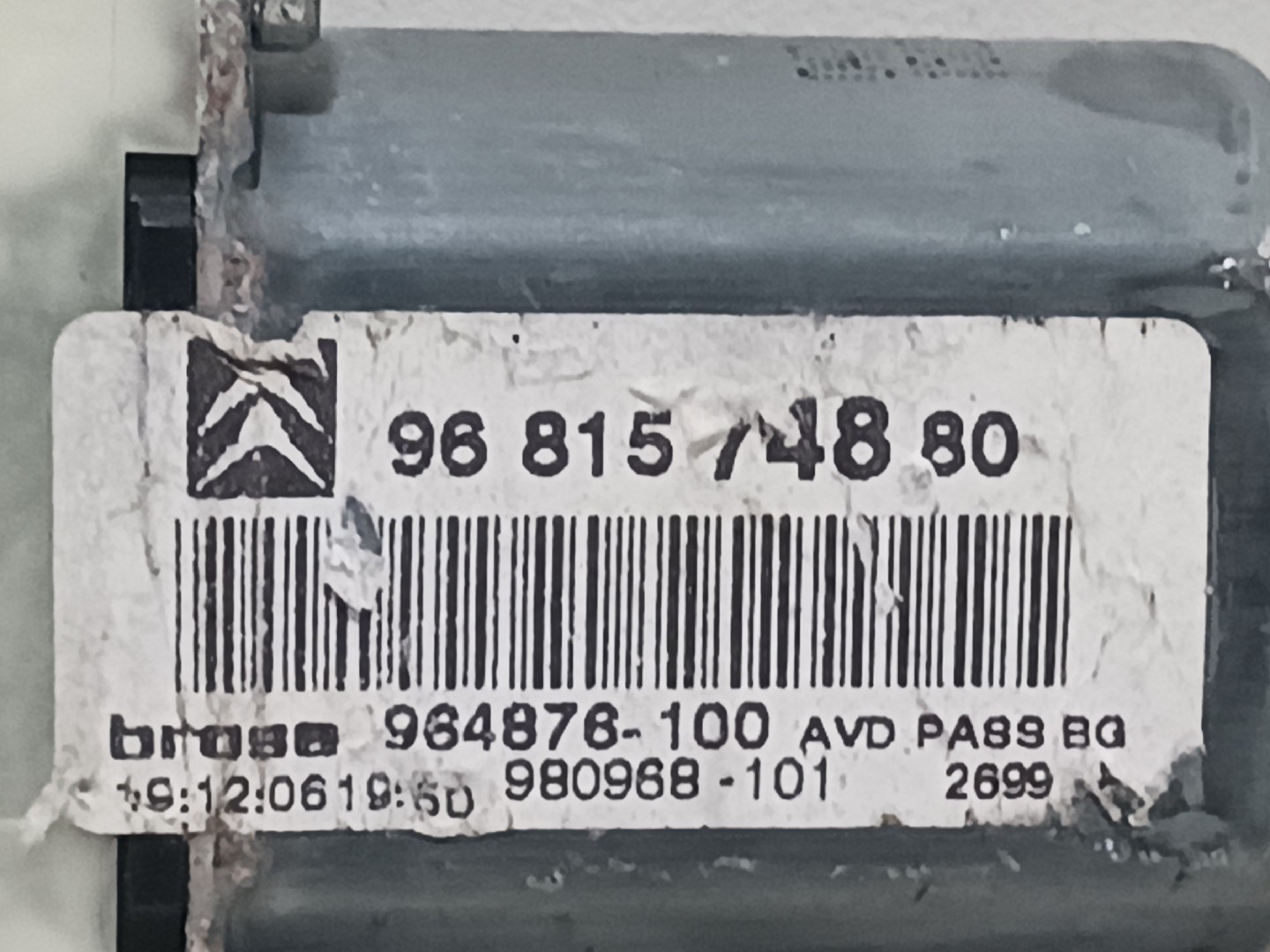 Moteur lève-vitre avant Droite CITROËN C4 I (LC_) Imagem-2