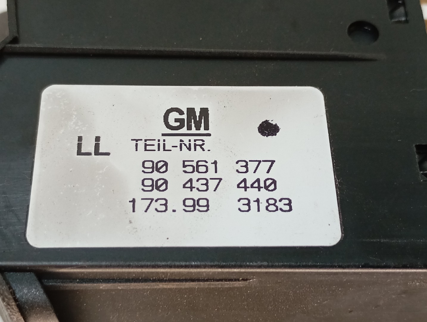 Botão / interruptor de luzes OPEL Astra G Hatchback (F48_, F08_) Imagem-3