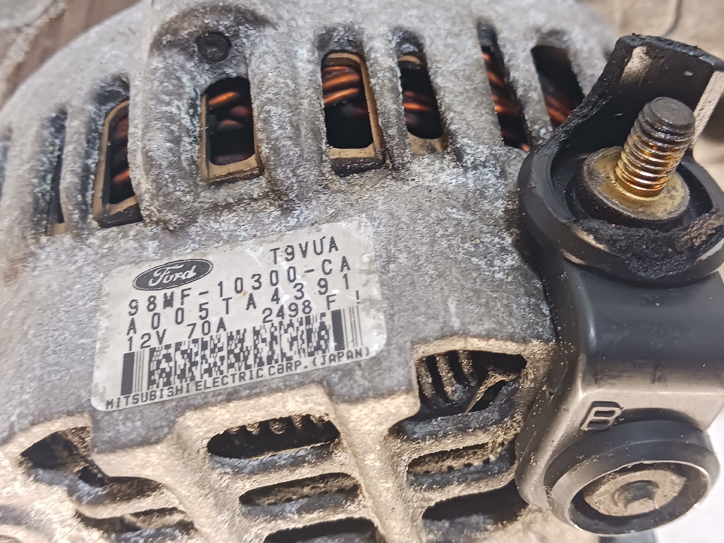 Alternador FORD Fiesta IV (JA_, JB_) Imagem-4