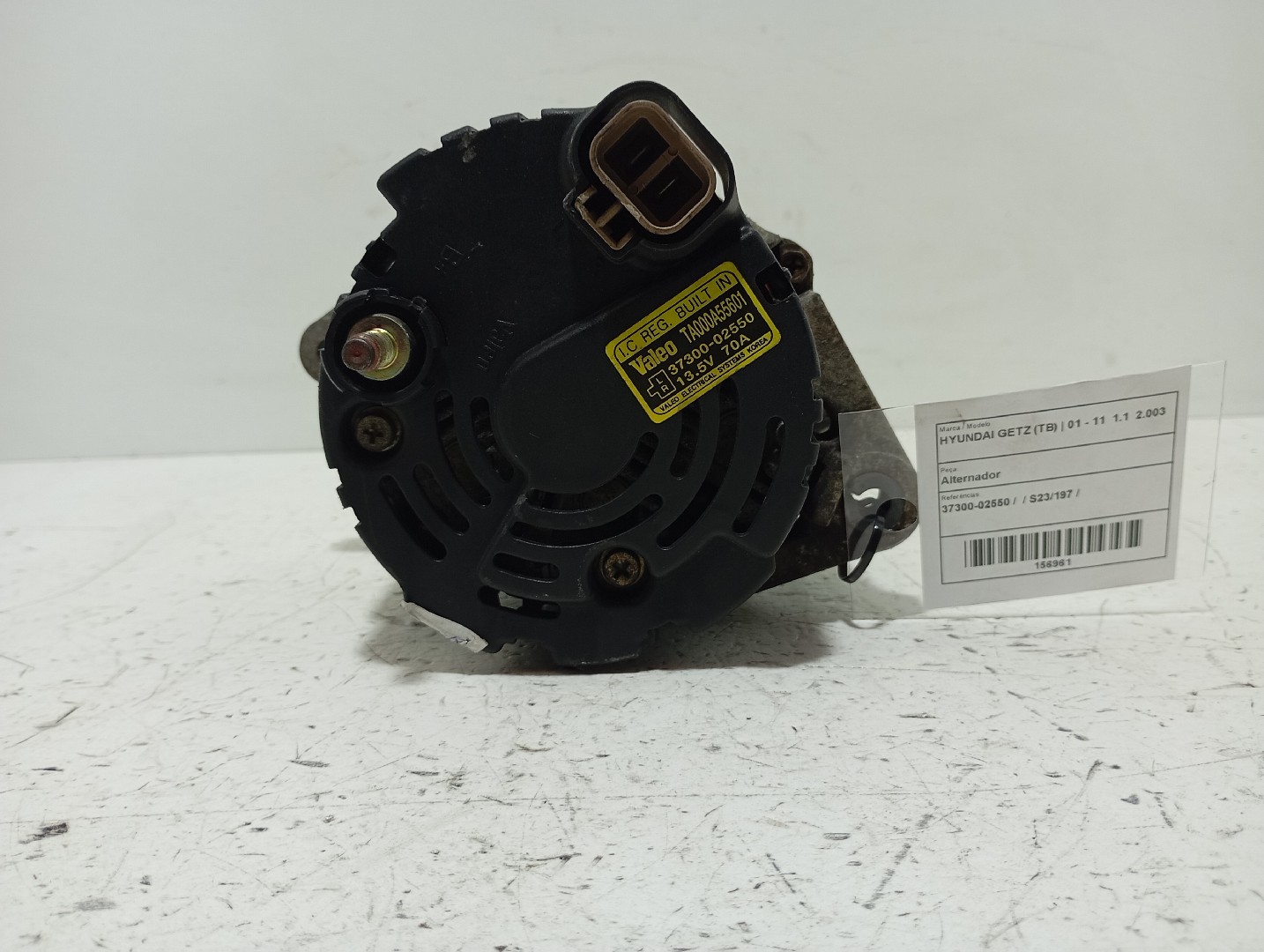 Alternador HYUNDAI Getz (TB) Imagem-2