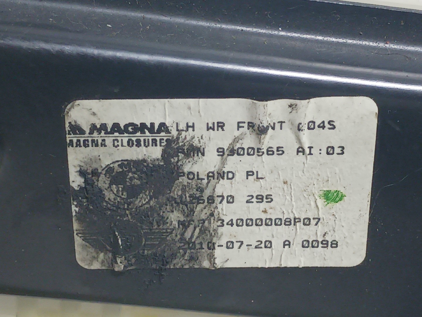 Lève-vitre avant gauche MINI Mini Countryman (R60) Imagem-3