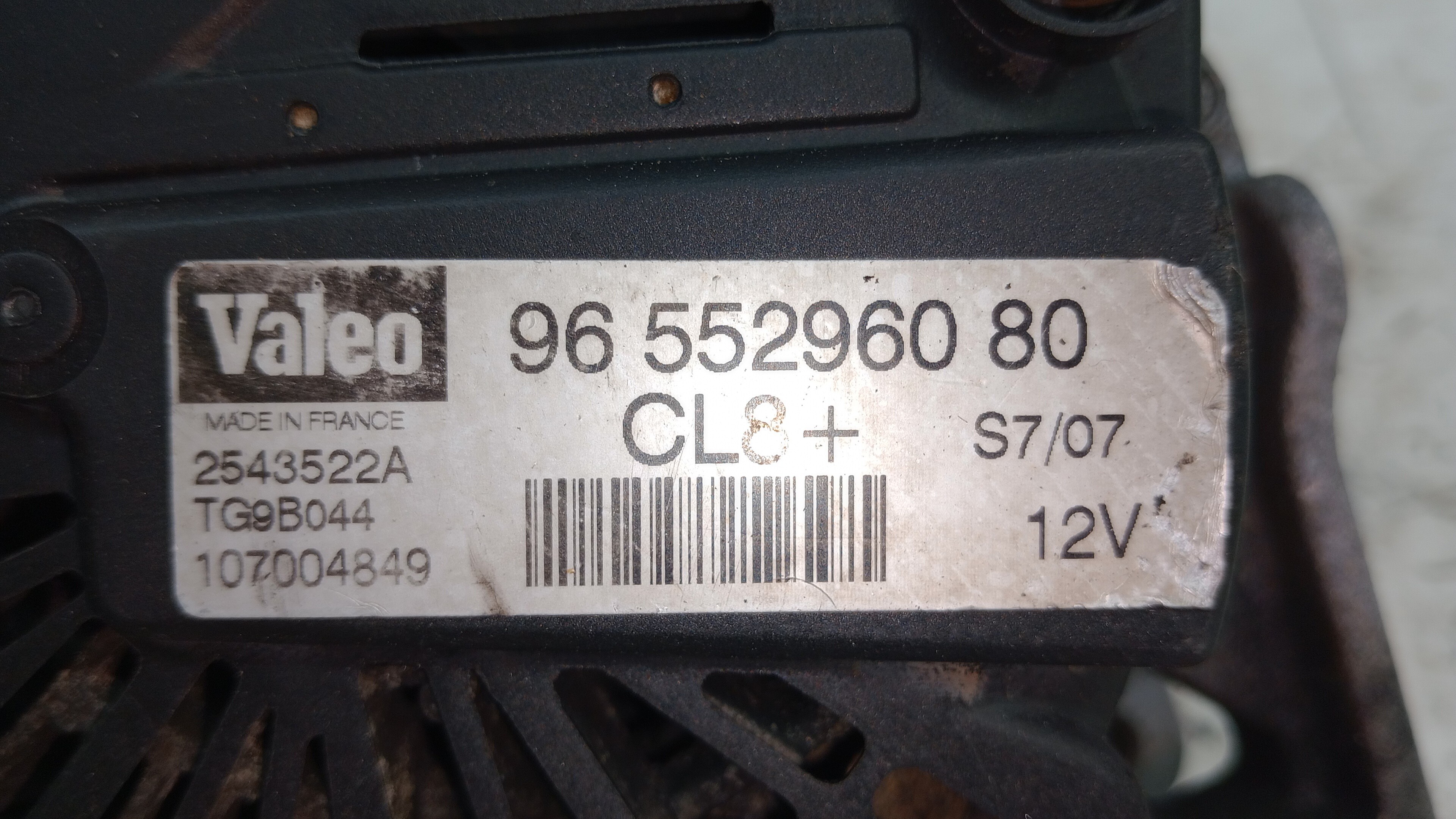 Alternador FIAT Scudo (270_, 272_) Imagem-4