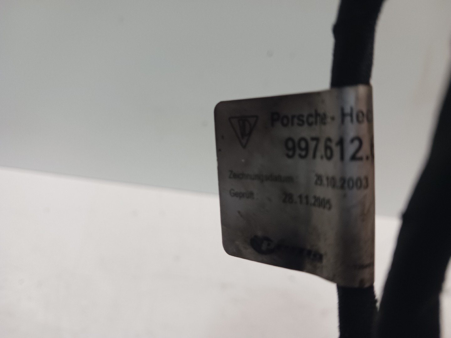 Engine electrical installation / engine wiring PORSCHE 911 (997) Imagem-3