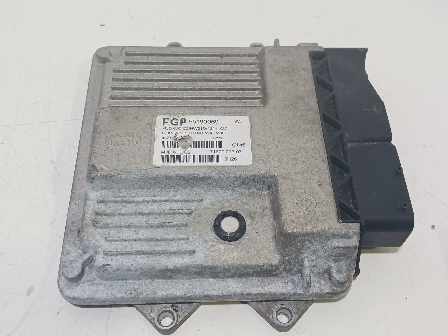 Centralina motor / ECU OPEL Corsa C Imagem-1