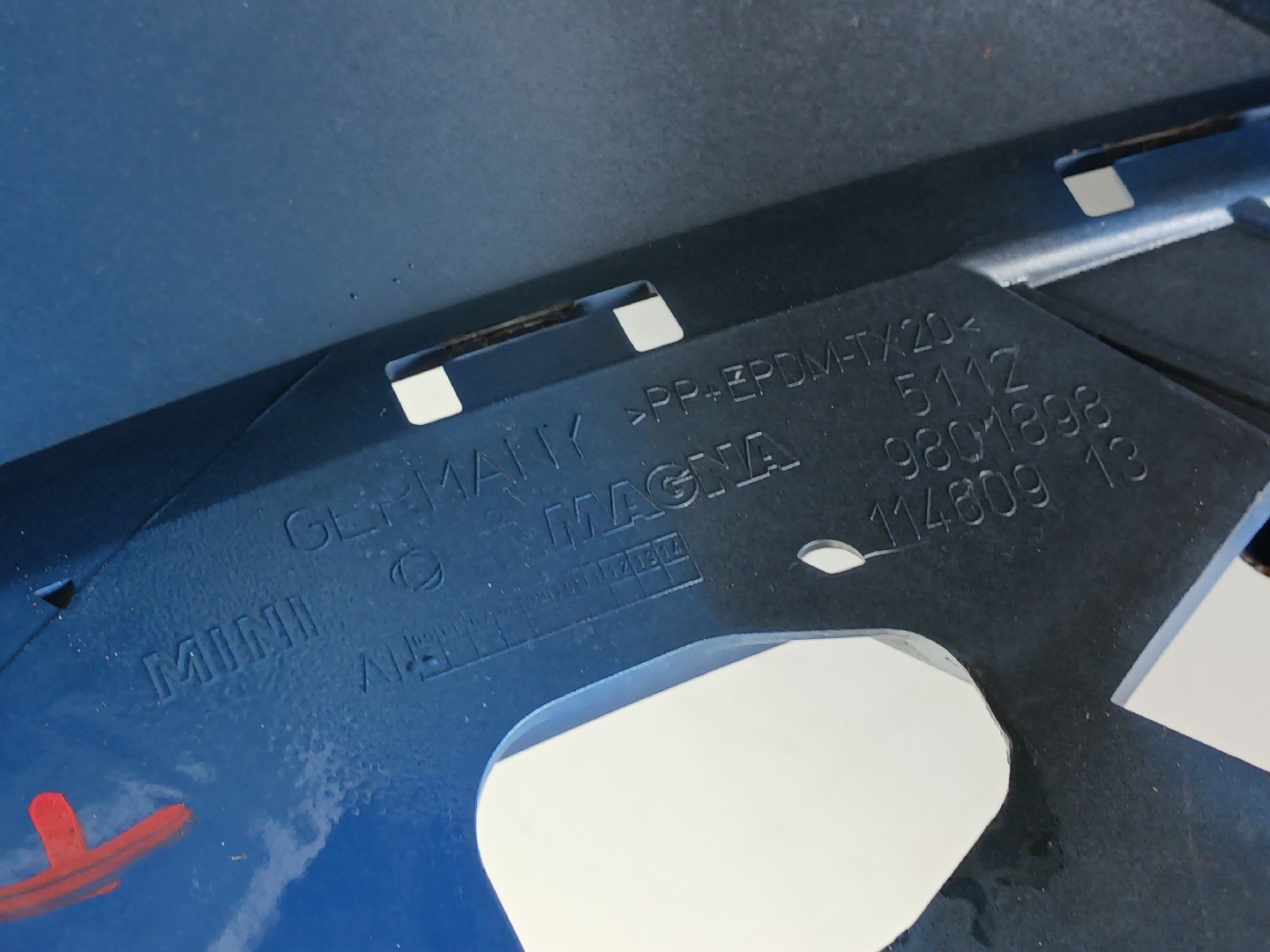 Pare-chocs arrière MINI Mini Countryman (R60) Imagem-3