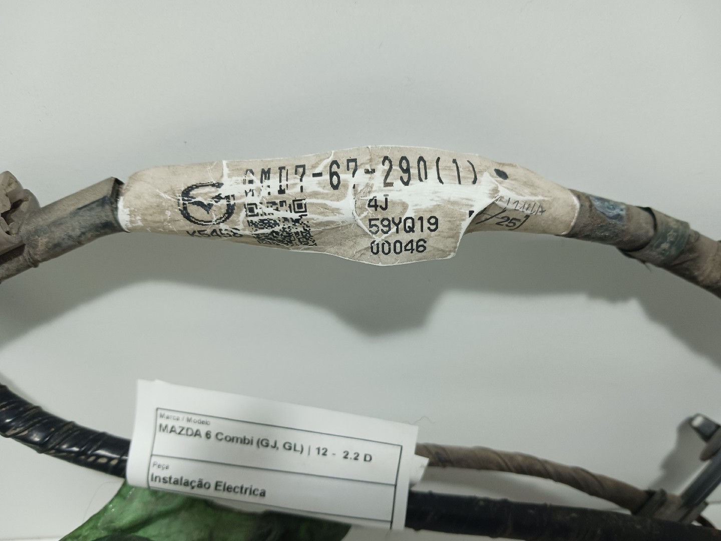 Engine electrical installation / engine wiring MAZDA 6 Station Wagon (GJ, GL) Imagem-2