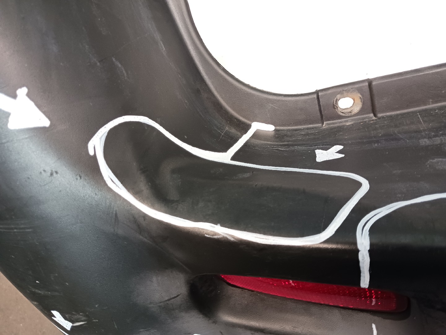 Pare-chocs arrière CITROËN Jumpy Imagem-5