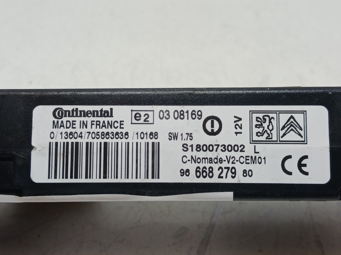 Module Bluetooth CITROËN C3 II (SC_) Imagem-3