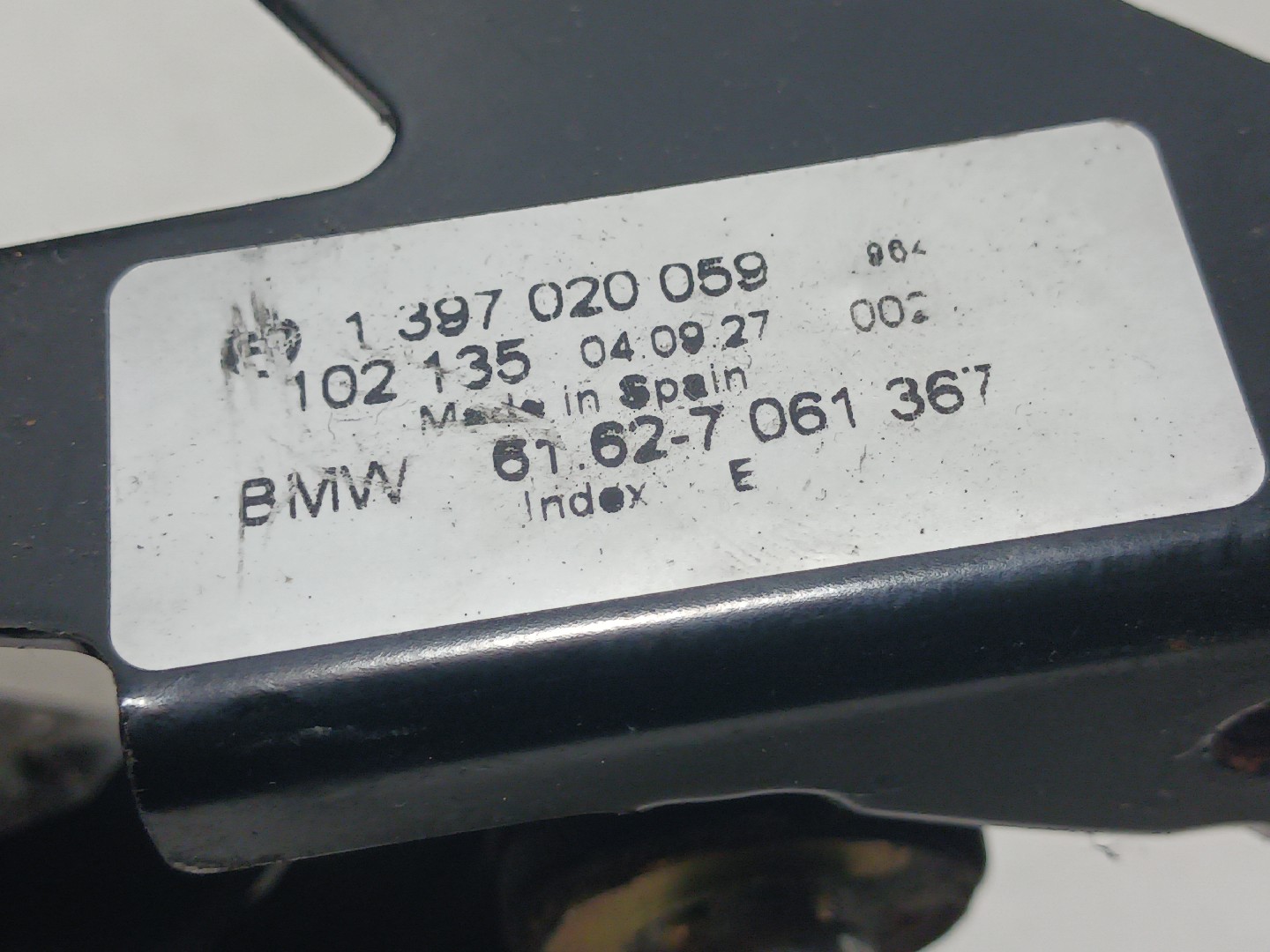 Rear Wiper Motor BMW 5 Touring (E61) Imagem-4