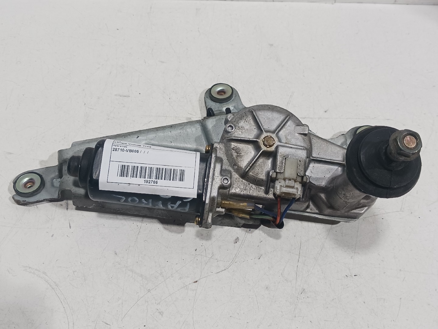 Rear Wiper Motor NISSAN Patrol GR V Chassis (Y61)
