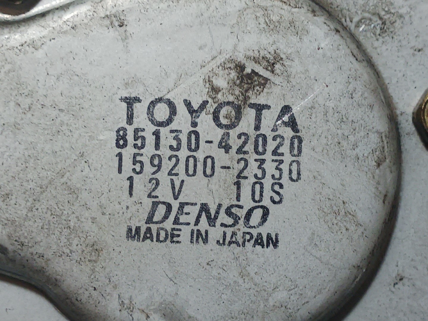 Rear Wiper Motor TOYOTA RAV4 I (_A1_) Imagem-3