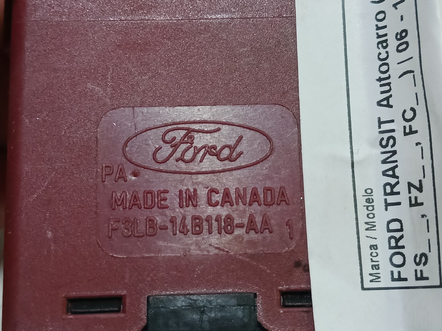Centralina do fecho central FORD Transit Kombi Imagem-2