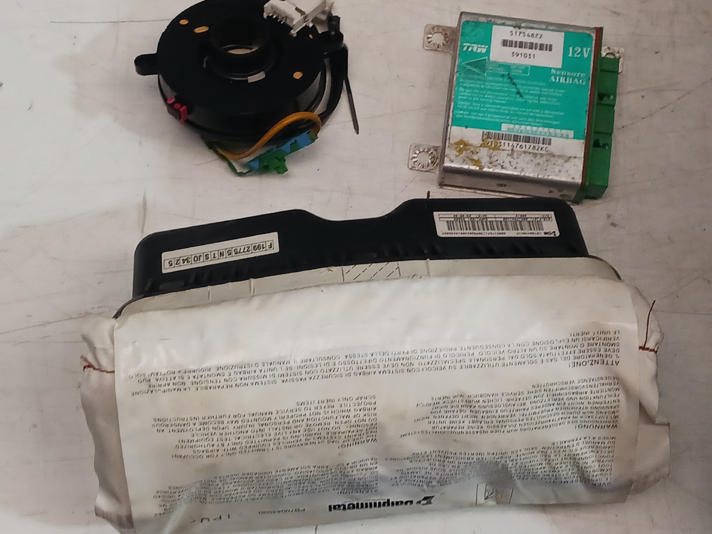 Kit d’airbags FIAT Grande Punto (199_) Imagem-4