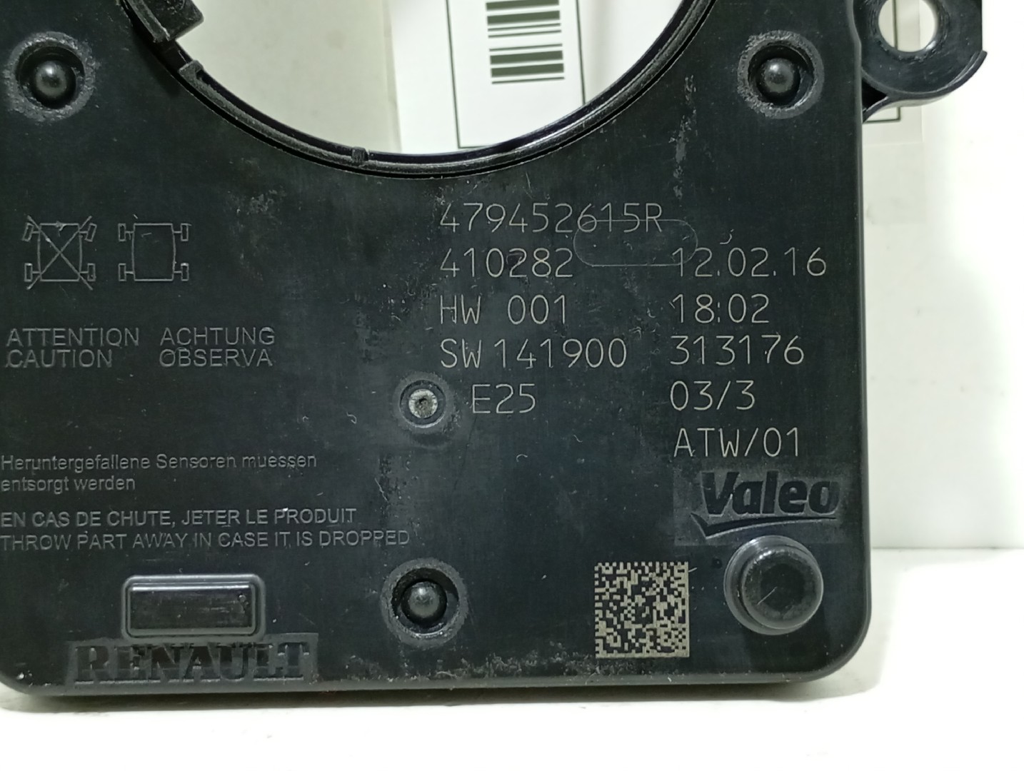 Capteur d'angle de direction RENAULT Megane IV (B9A/M_) Imagem-2