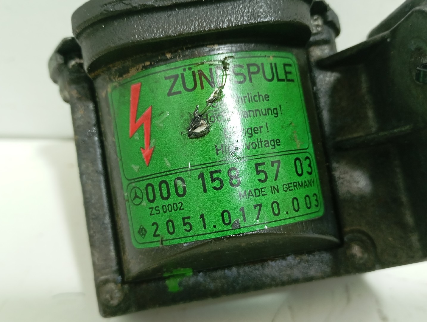 Ignition coil MERCEDES-BENZ SL (R129) Imagem-2