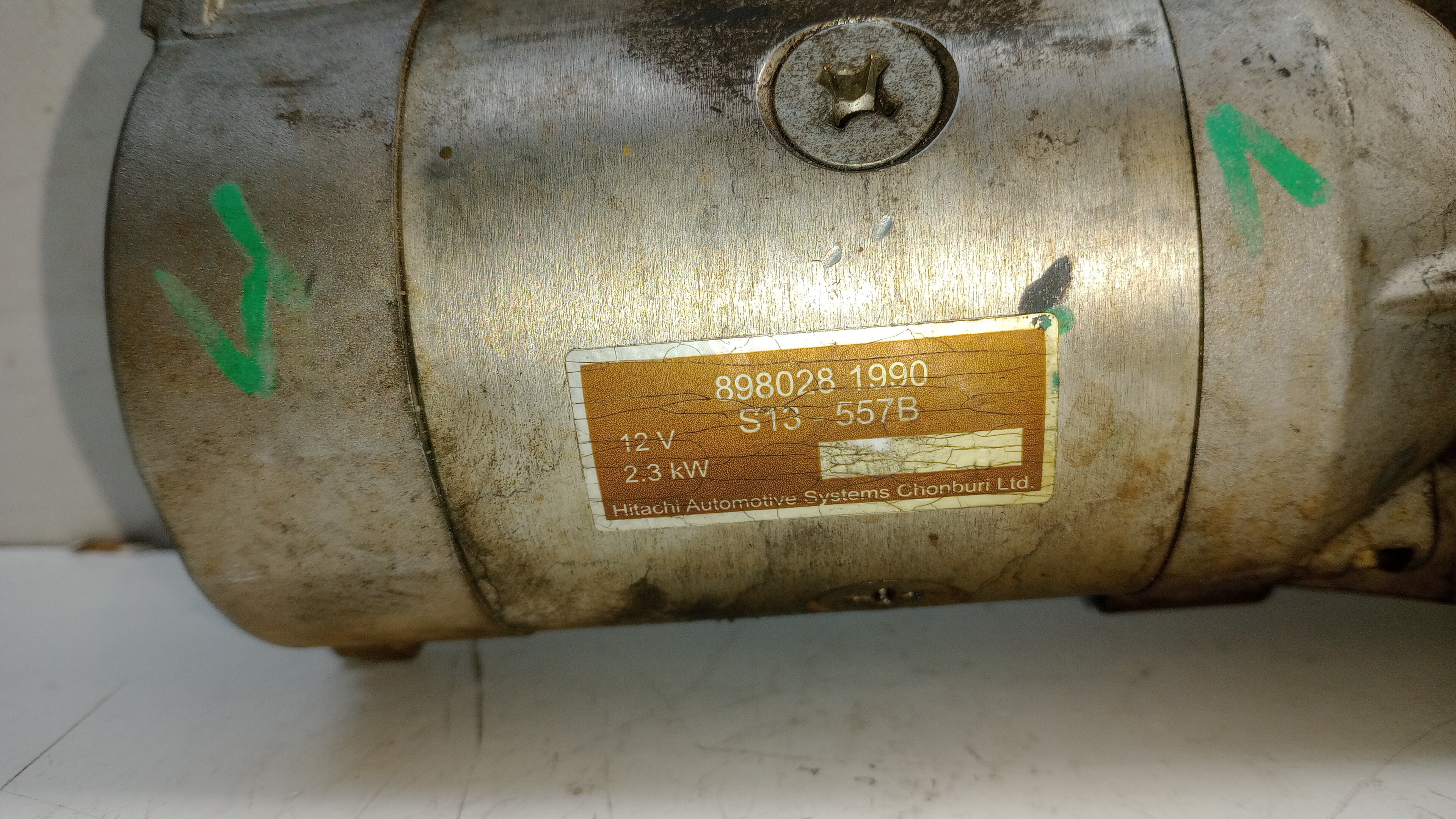 Motor de arranque ISUZU D-Max I Chassis (TFR, TFS) Imagem-4