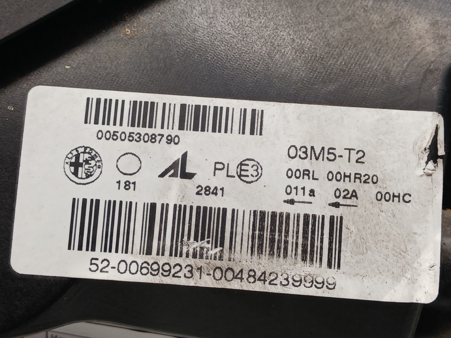 Óptica / faro Derecho ALFA ROMEO Giulietta (940_) Imagem-2