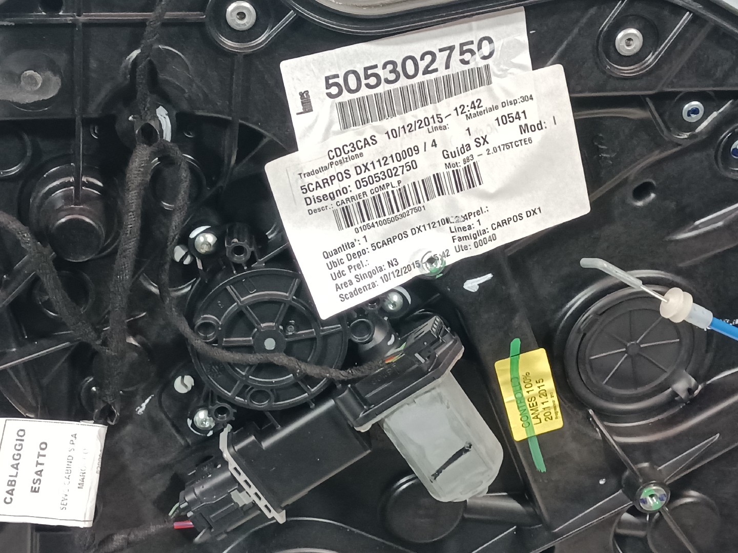 Puerta Trasero Derecho ALFA ROMEO Giulietta (940_) Imagem-6