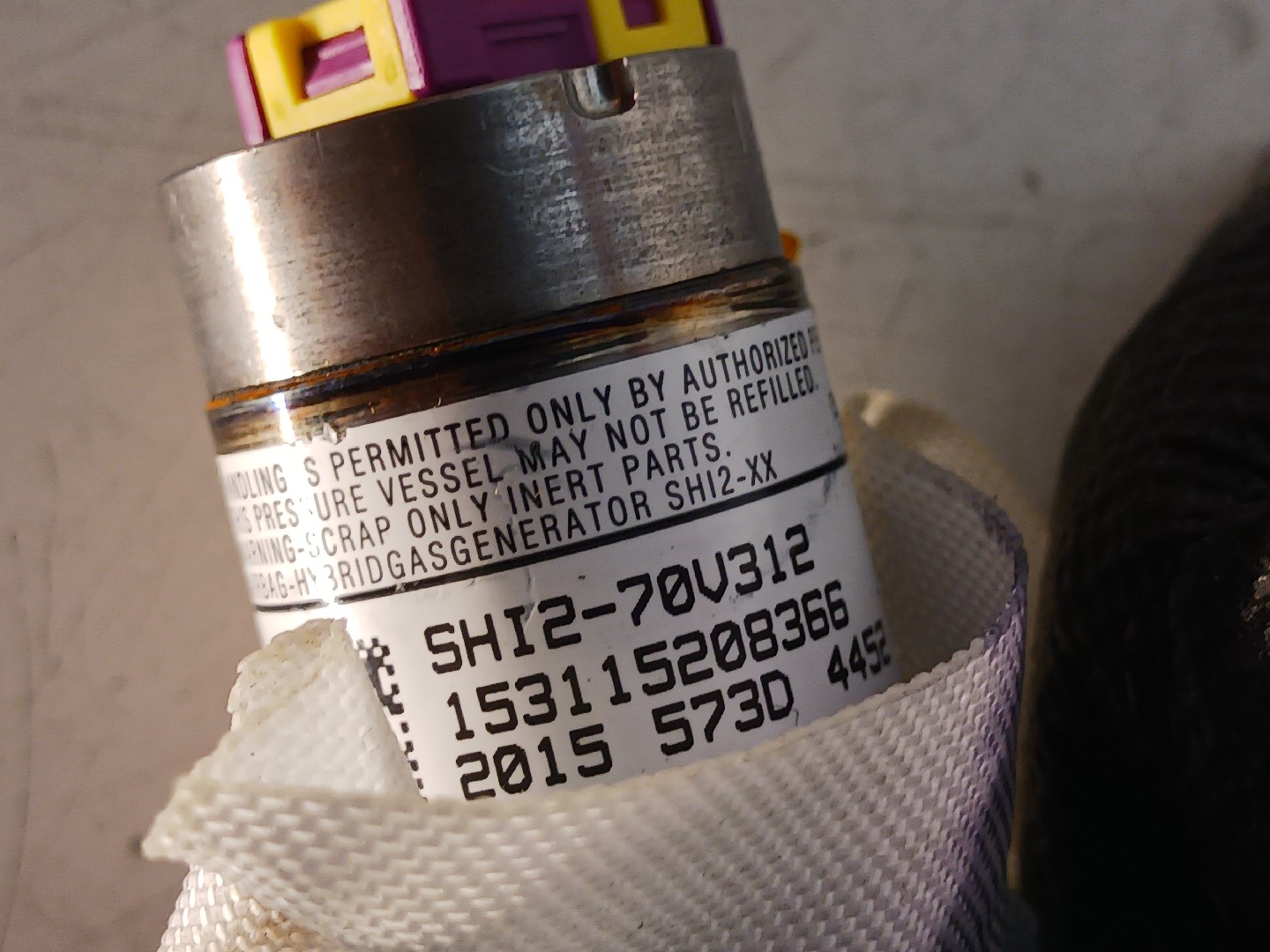 Airbag Cortinha Izquierdo ALFA ROMEO Giulietta Van (940_) Imagem-2