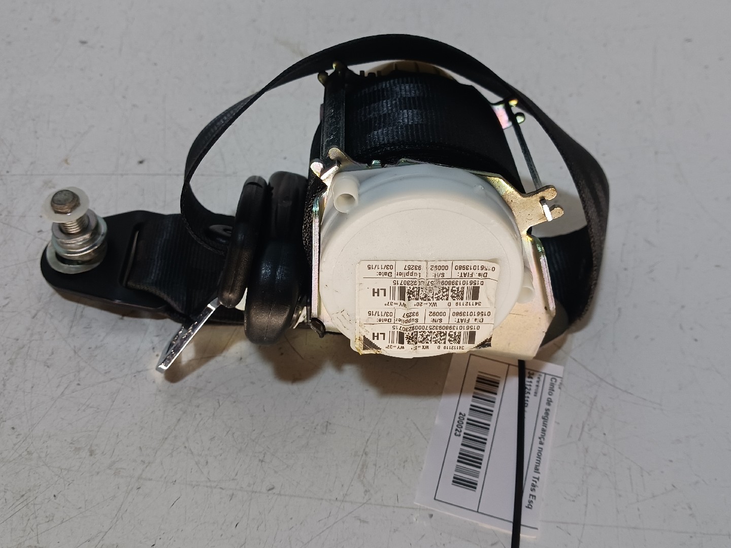 Cinturón trasero izquierdo ALFA ROMEO Giulietta Van (940_)