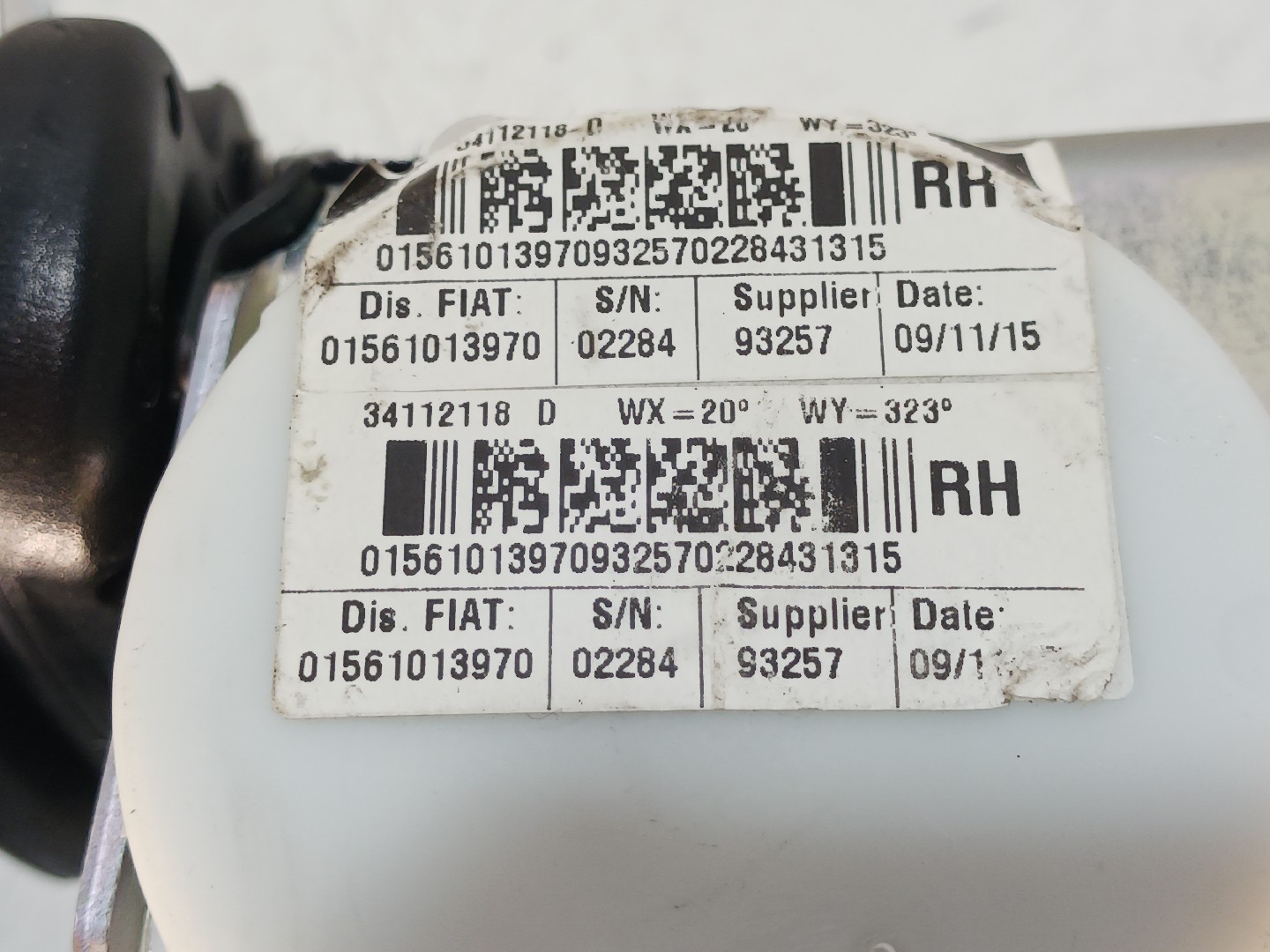 Cinturón trasero derecho ALFA ROMEO Giulietta Van (940_) Imagem-1