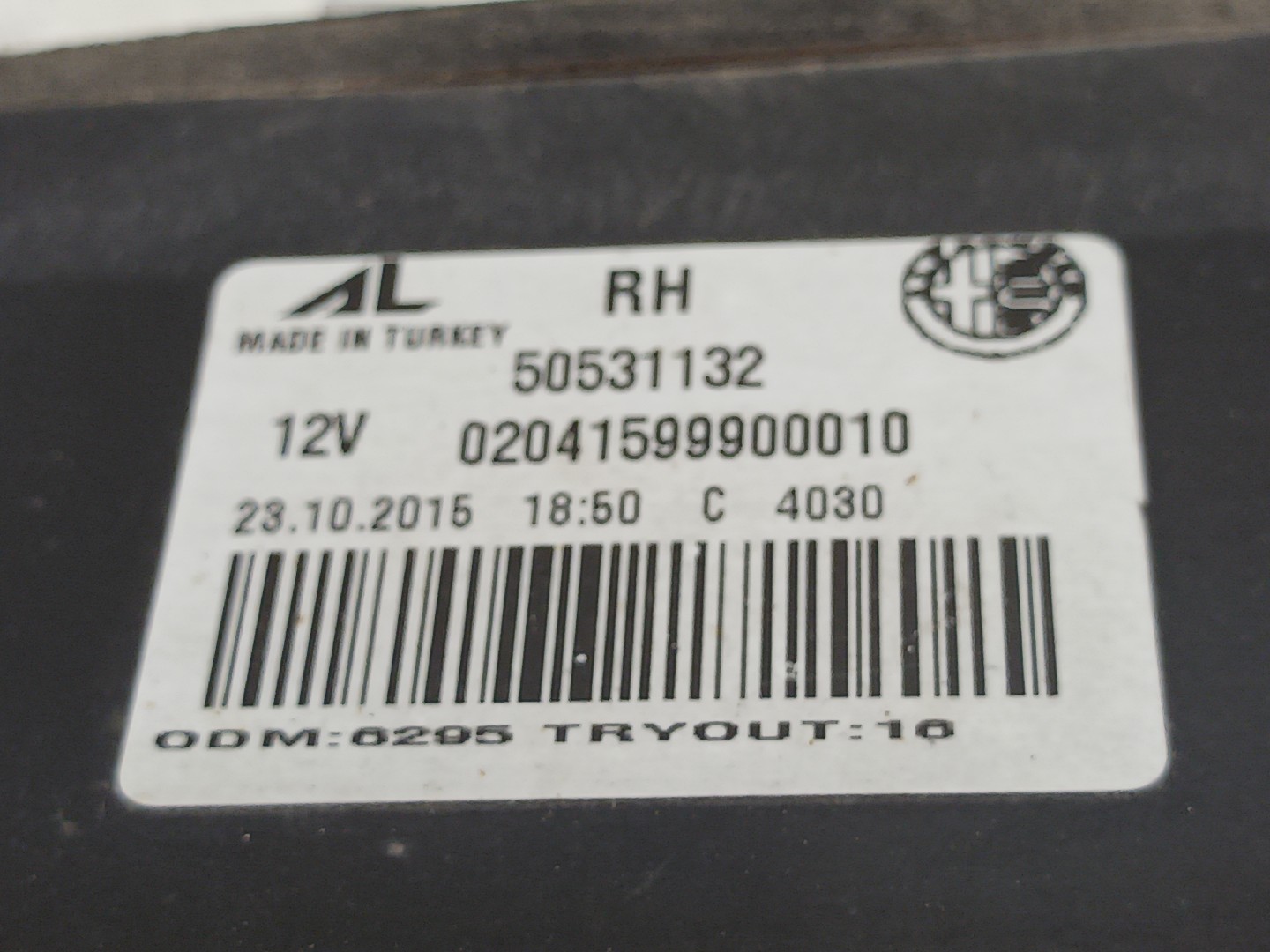 Piloto derecho del maletero ALFA ROMEO Giulietta Van (940_) Imagem-5