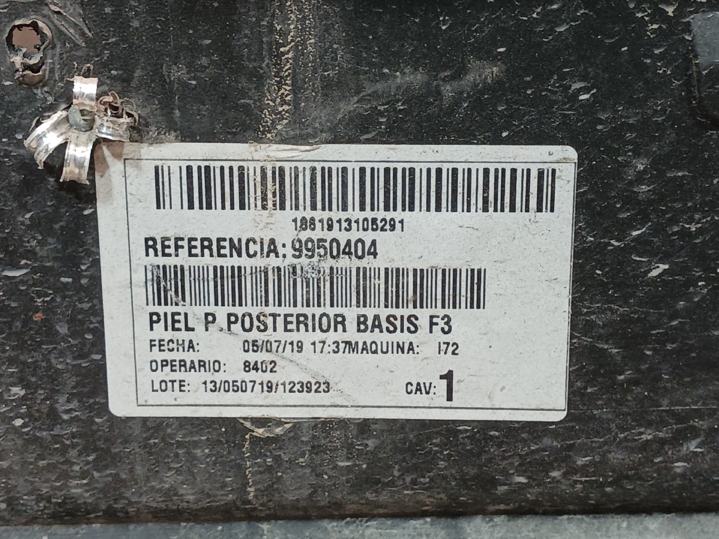 Pare-chocs arrière CITROËN C4 Cactus Enterprise (0B_, 0P_) Imagem-4