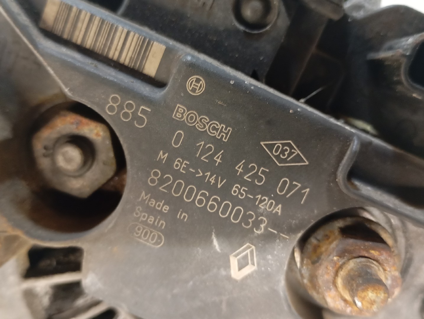 Alternador RENAULT Clio III Société (SB_, SR_) Imagem-4