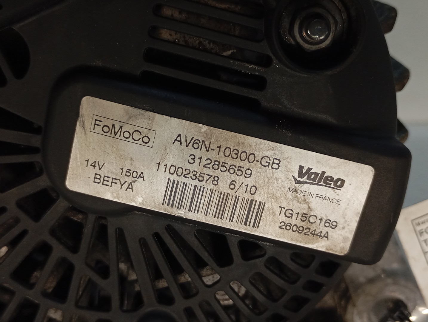 Alternador FORD Fiesta VI (CB1, CCN) Imagem-4