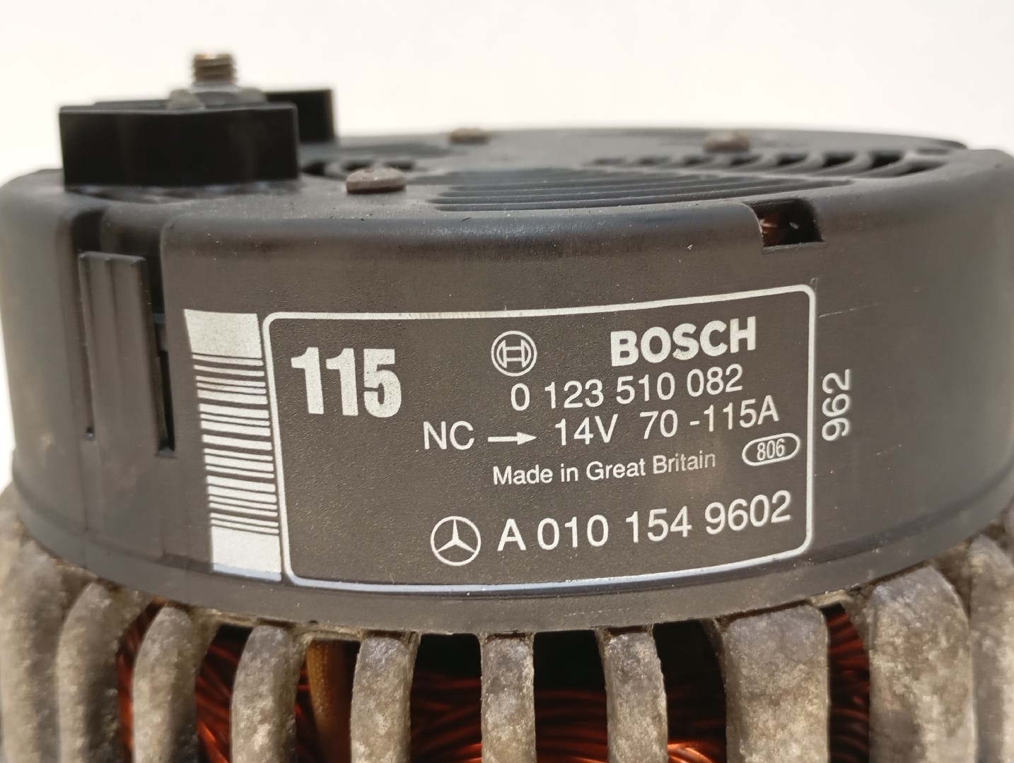 Alternador MERCEDES-BENZ Vito Combi (638) Imagem-3