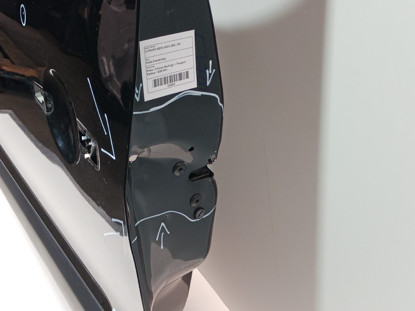 Porte avant gauche CITROËN Berlingo (B9) Imagem-3