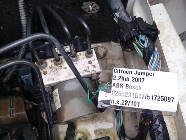 ABS CITROËN Jumper Furgão