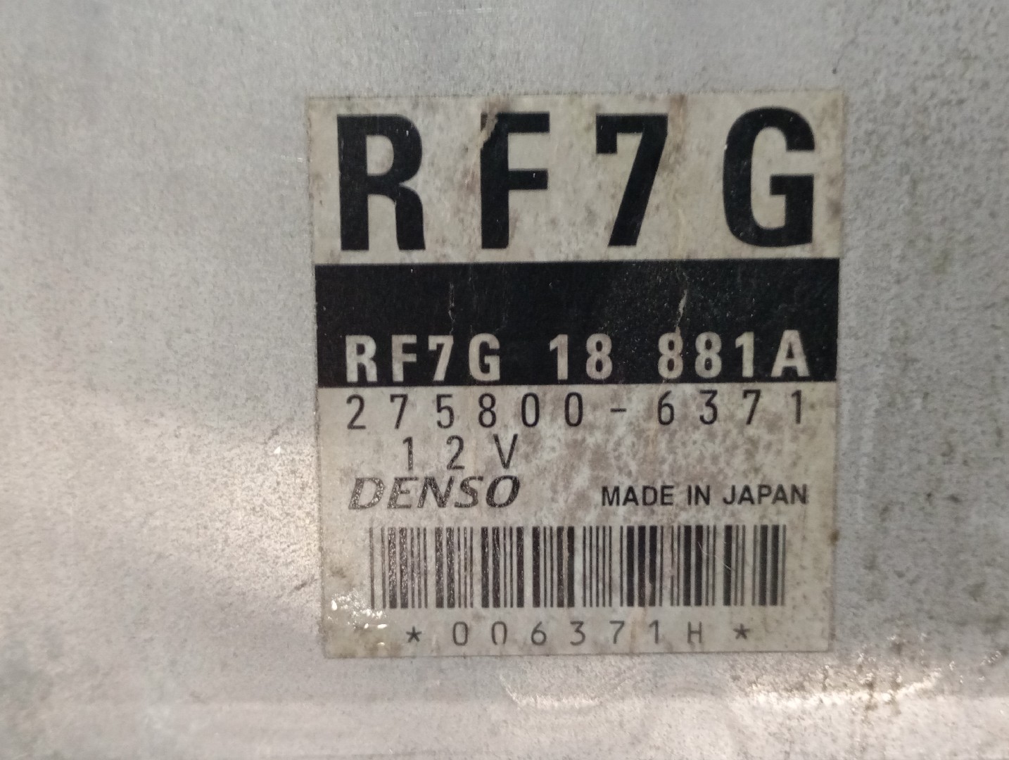 Engine control unit / ECU MAZDA 6 Station Wagon (GY) Imagem-3