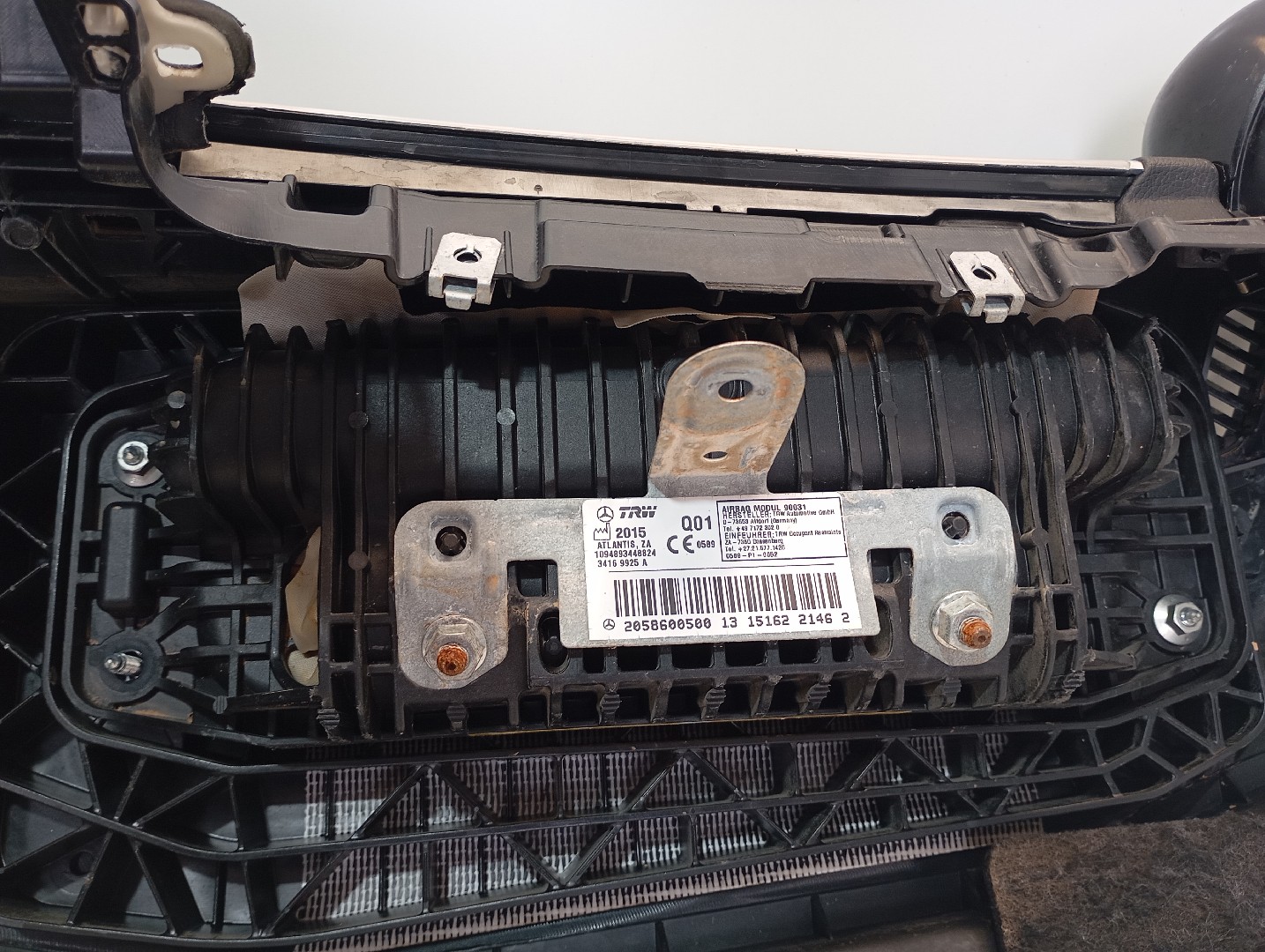 Kit d’airbags MERCEDES-BENZ Classe C (W205) Imagem-5