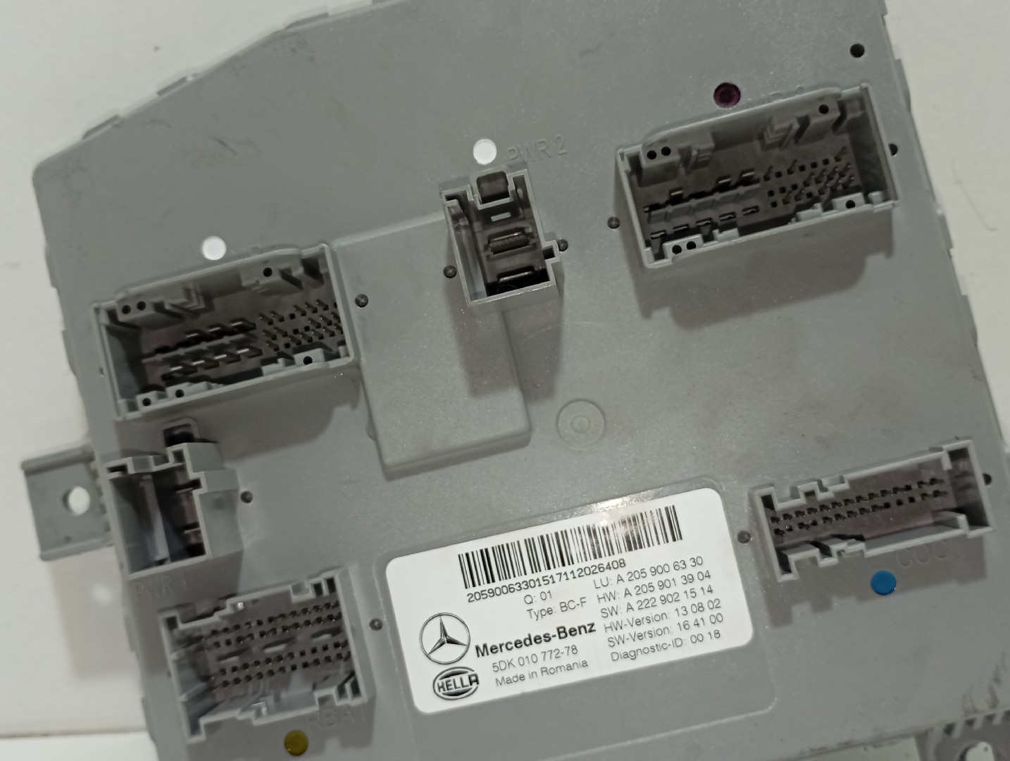 Module générique MERCEDES-BENZ Classe C (W205) Imagem-2