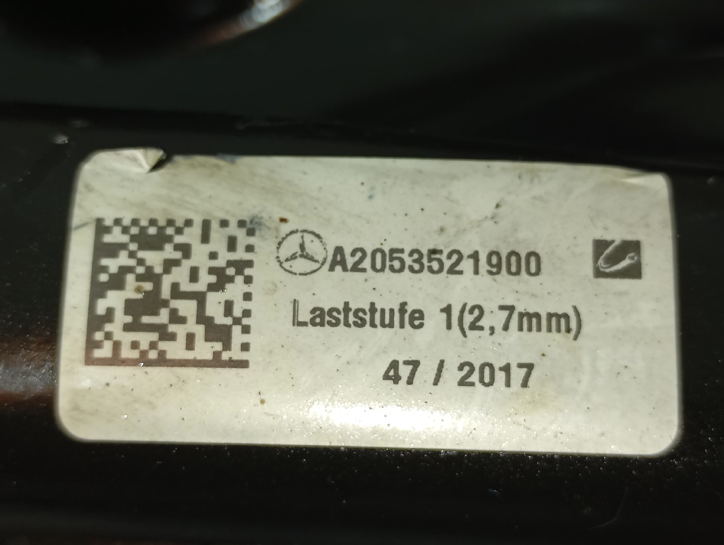 Bras de suspension arrière gauche MERCEDES-BENZ Classe C (W205) Imagem-4