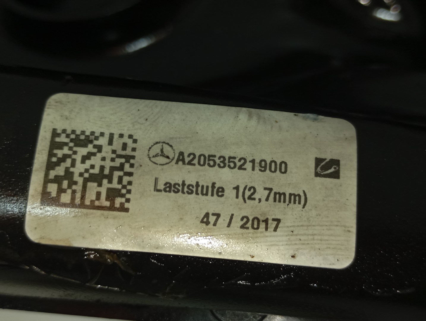 Bras de suspension arrière Droite MERCEDES-BENZ Classe C (W205) Imagem-4