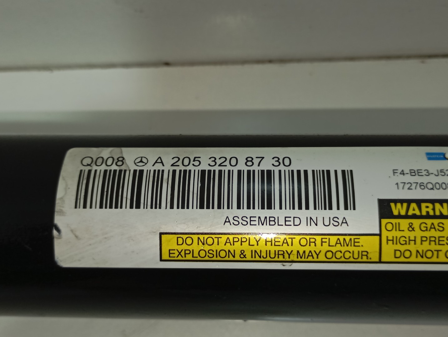 Amortisseur Arrière Gauche MERCEDES-BENZ Classe C (W205) Imagem-3