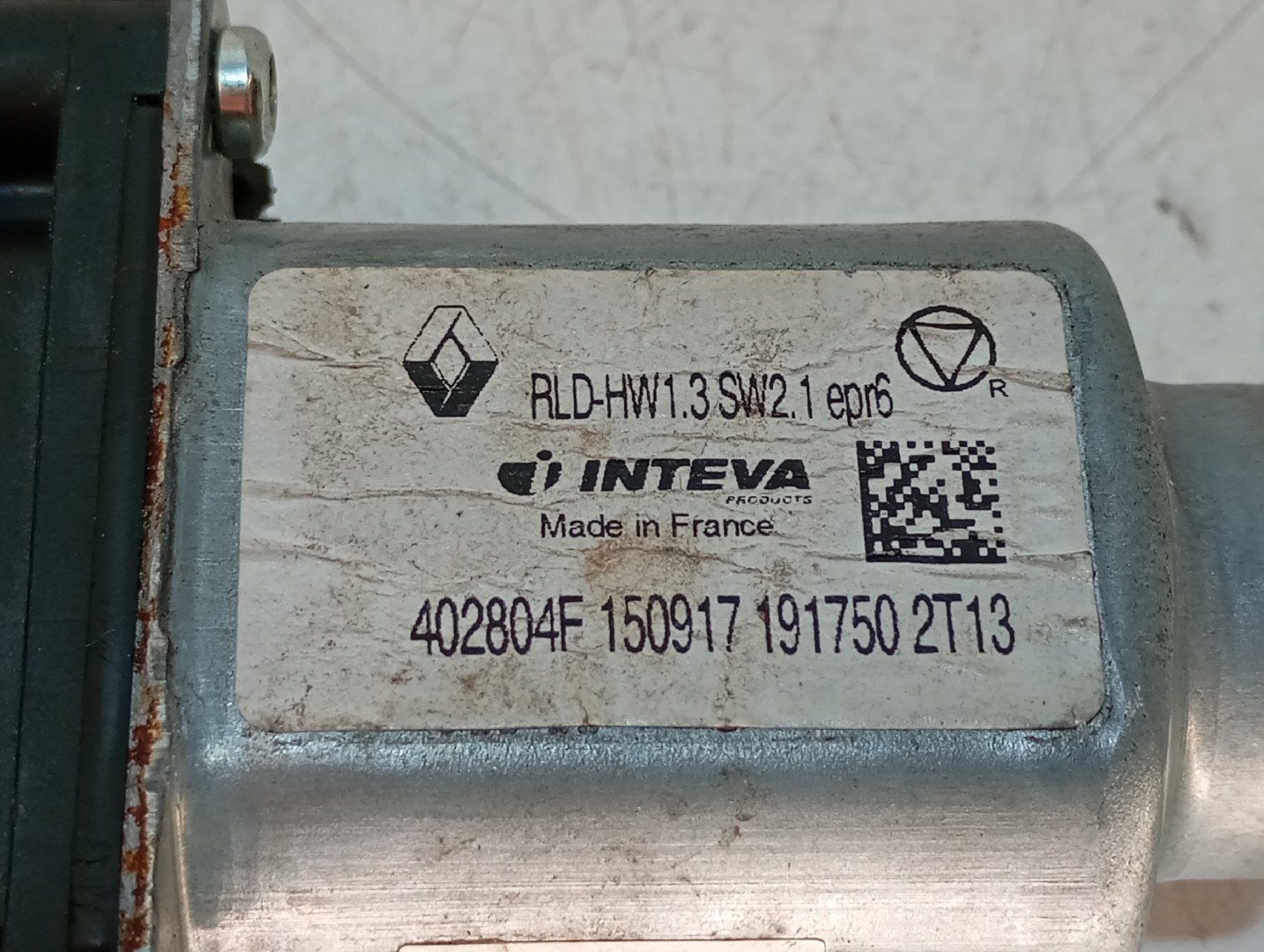 Left Rear  Door Window Regulator Motor RENAULT Scénic IV (J9_) Imagem-2