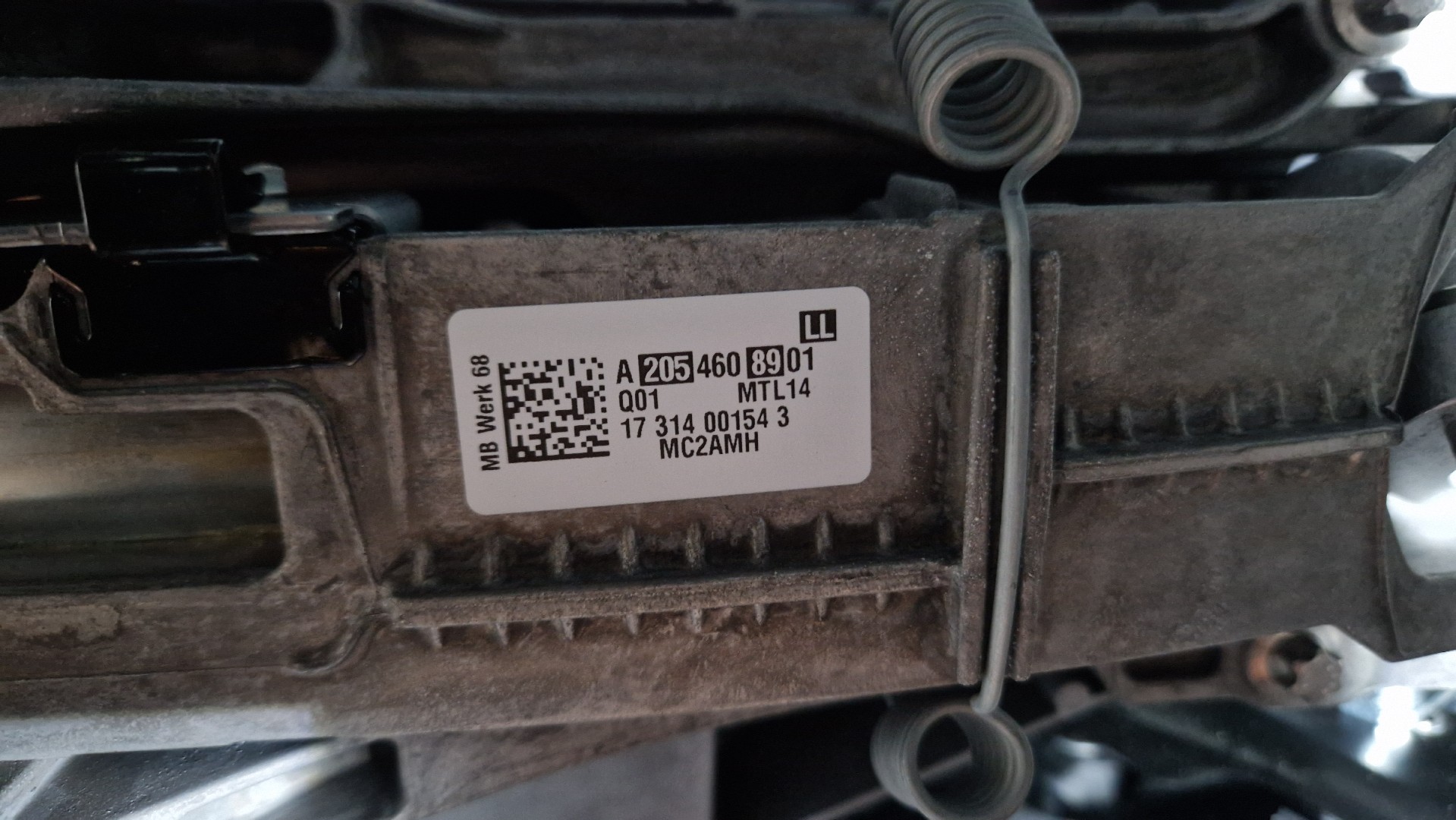 Colonne de direction MERCEDES-BENZ Classe C (W205) Imagem-1