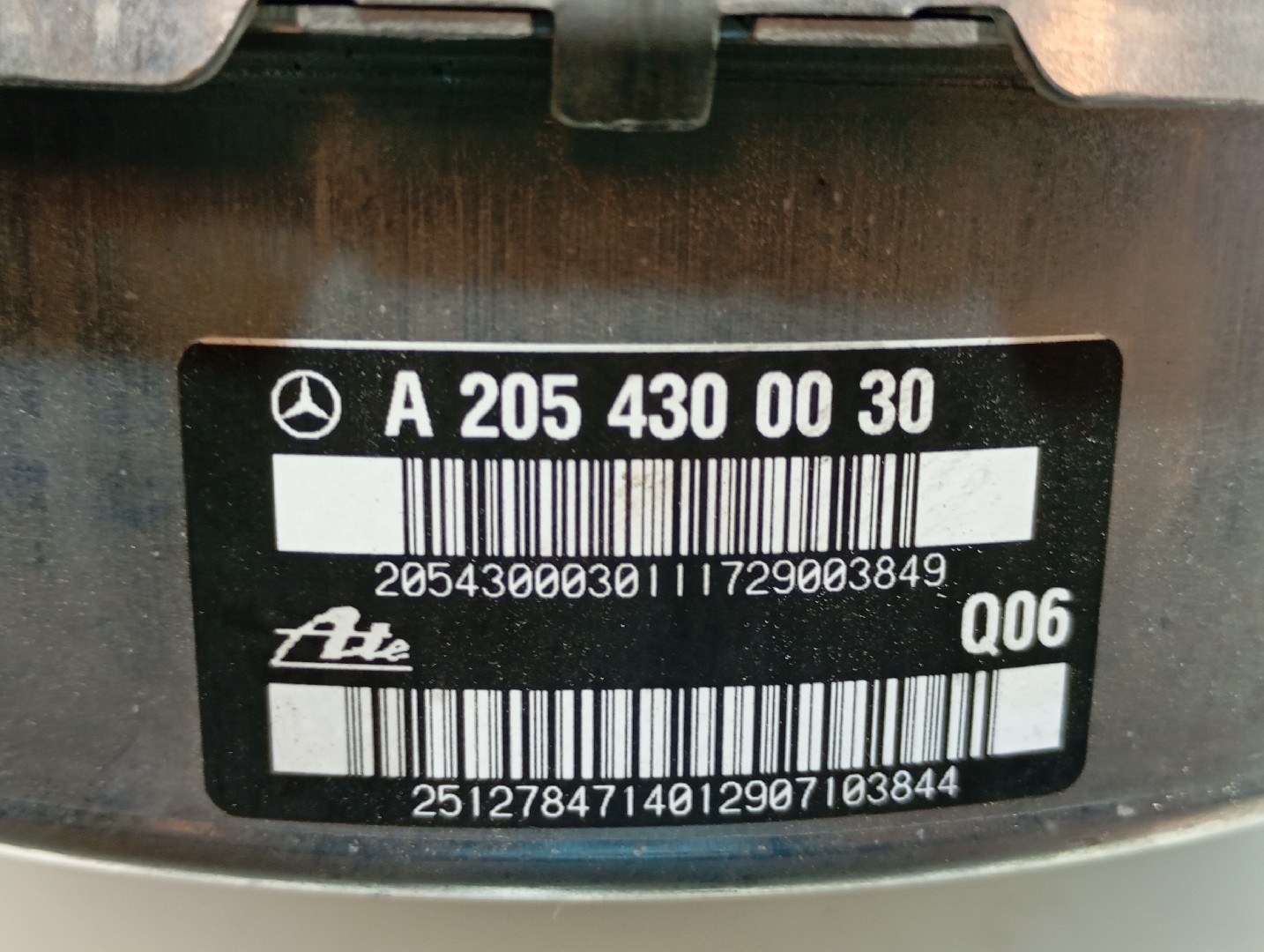 Servo frein MERCEDES-BENZ Classe C (W205) Imagem-3